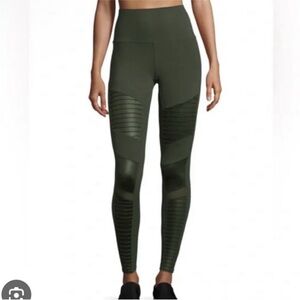 Alo Yoga High Rise Moto Leggings